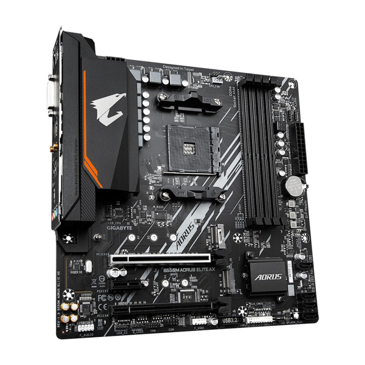 Placa Base Gigabyte AMD B550 AMD AMD AM4