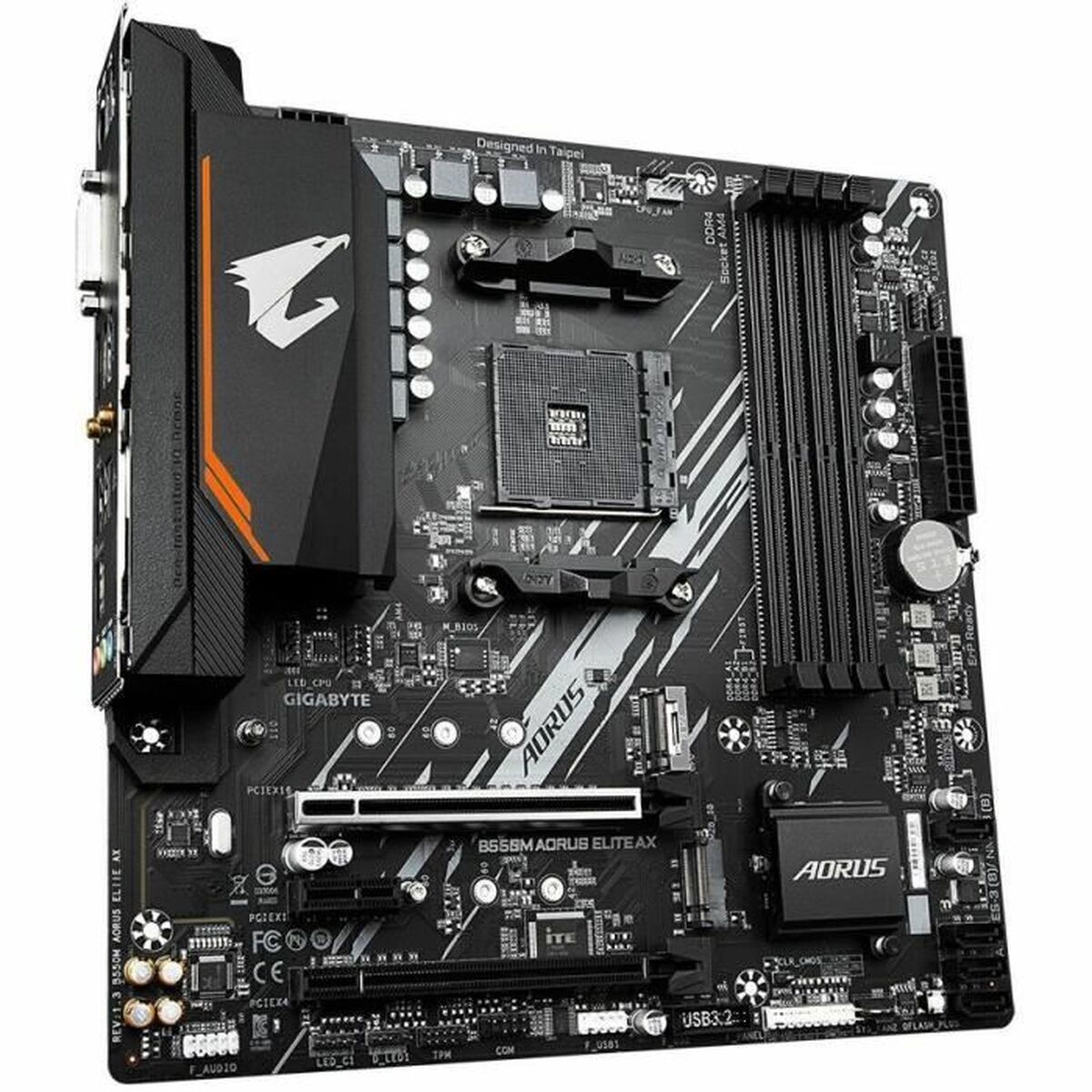 Placa Base Gigabyte AMD B550 AMD AMD AM4