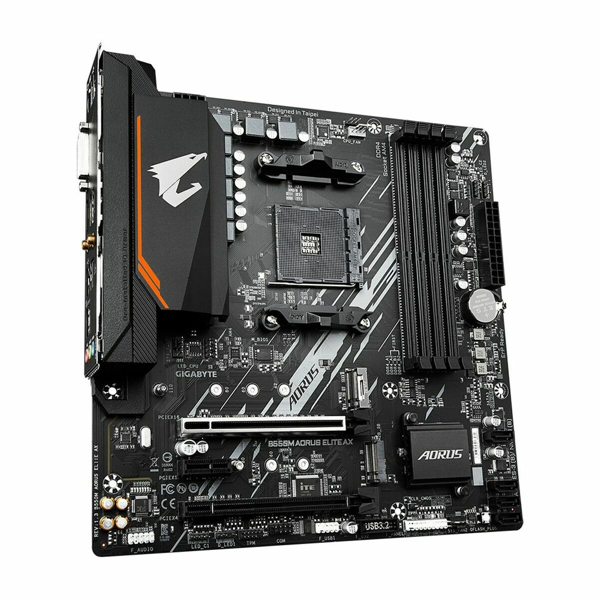 Placa Base Gigabyte AMD B550 AMD AMD AM4