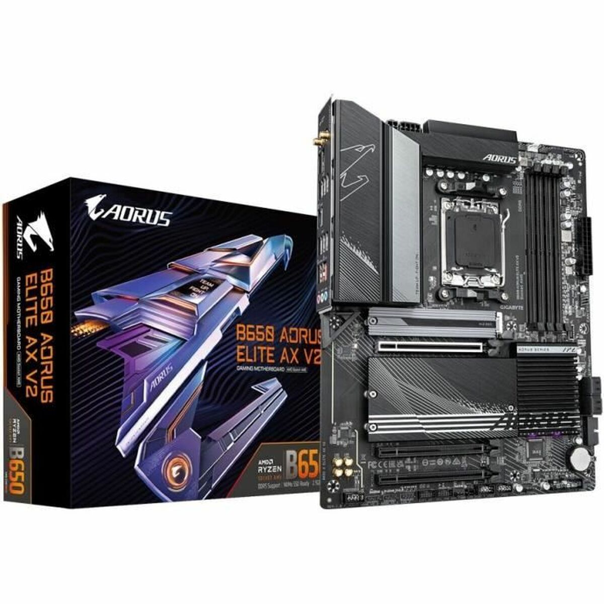 Placa Base Gigabyte AMD AMD B650 AMD AM5
