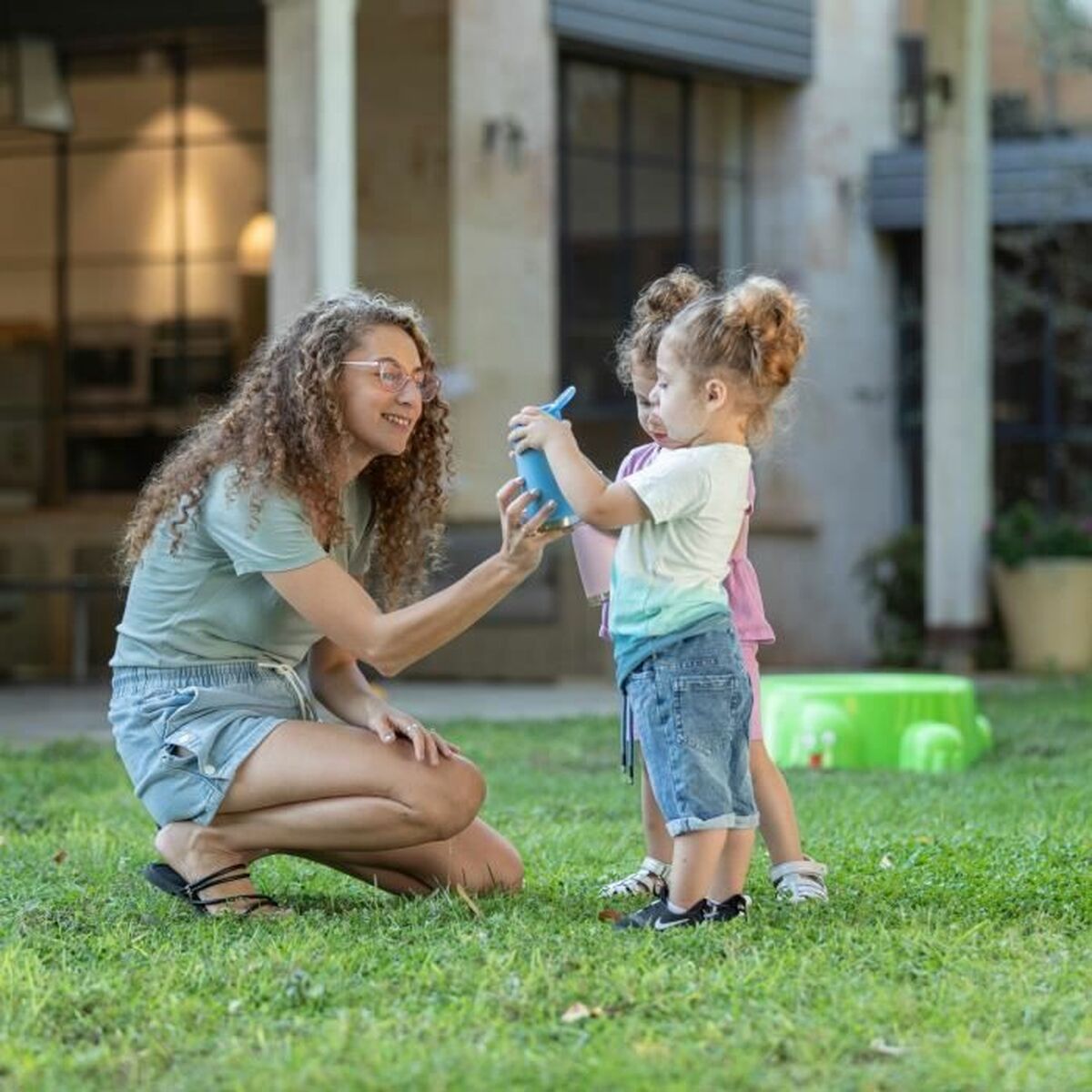 Vaso de Aprendizaje Nûby Azul