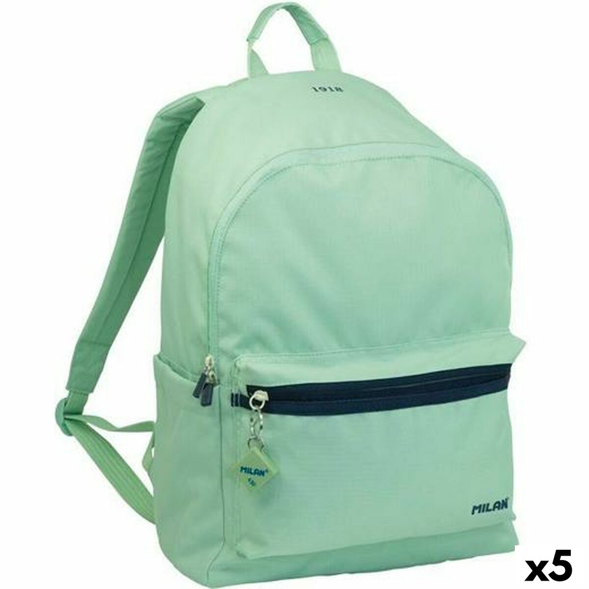 Mochila Casual Milan Verde 22 L 41 x 30 x 18 cm (5 Unidades)