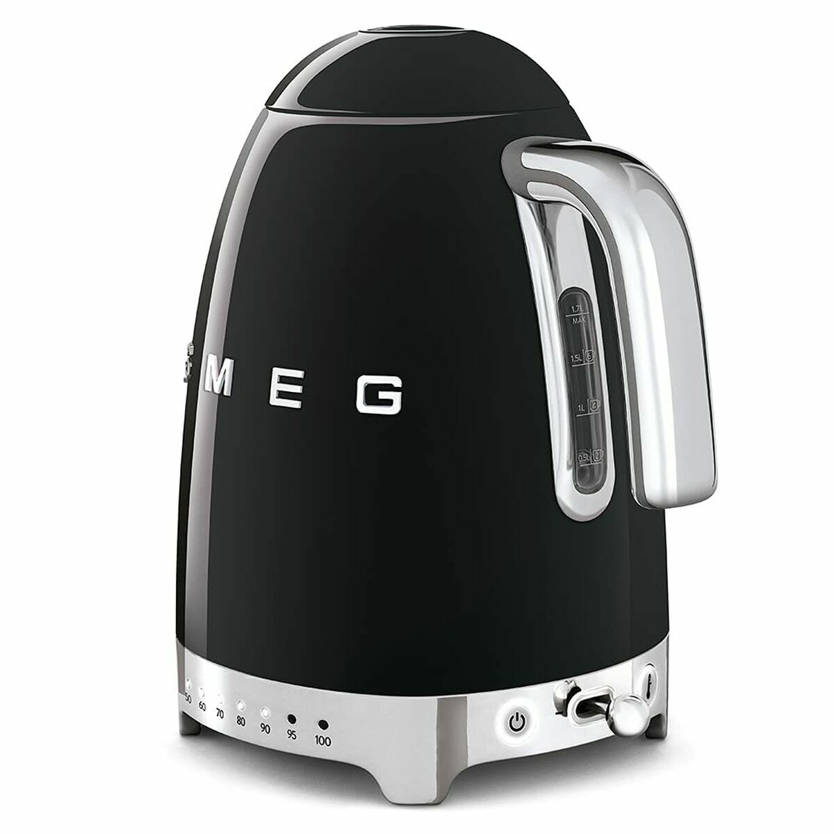Hervidor Smeg KLF04BLEU Negro Acero Inoxidable plástico,acero inoxidable 2400 W 1,7 L