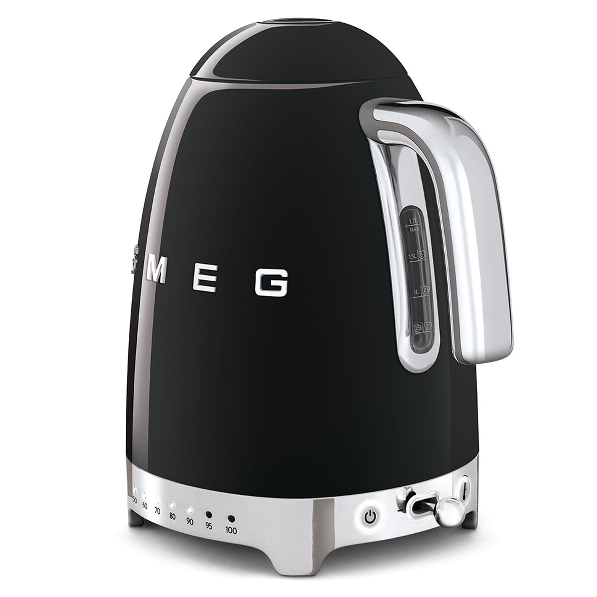 Hervidor Smeg KLF04BLEU Negro Acero Inoxidable plástico,acero inoxidable 2400 W 1,7 L