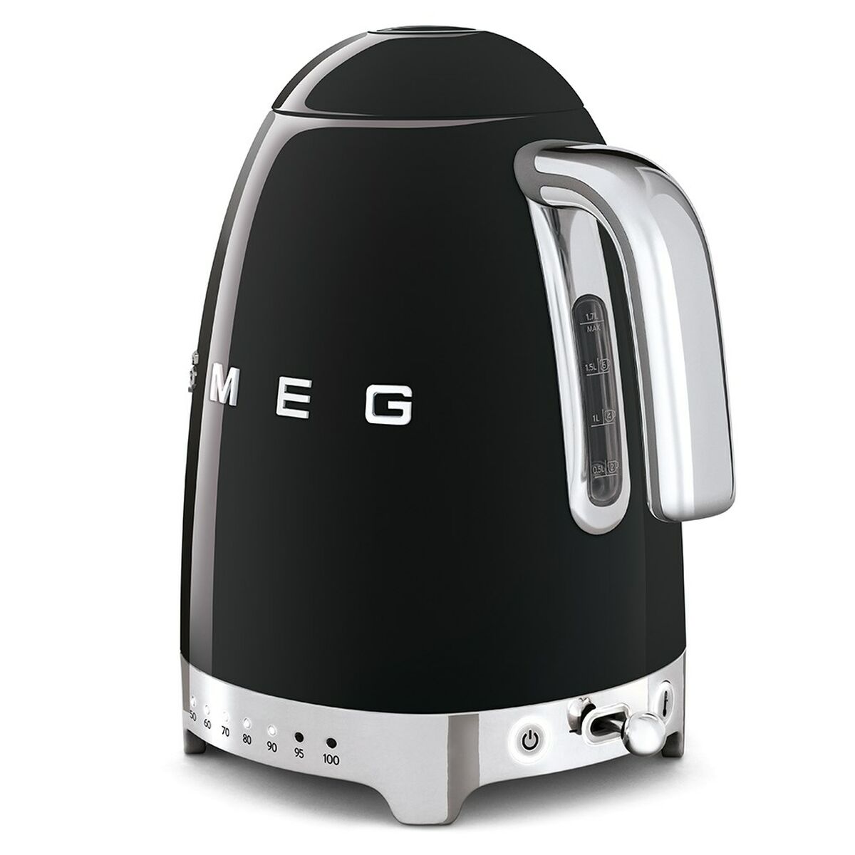 Hervidor Smeg KLF04BLEU Negro Acero Inoxidable plástico,acero inoxidable 2400 W 1,7 L