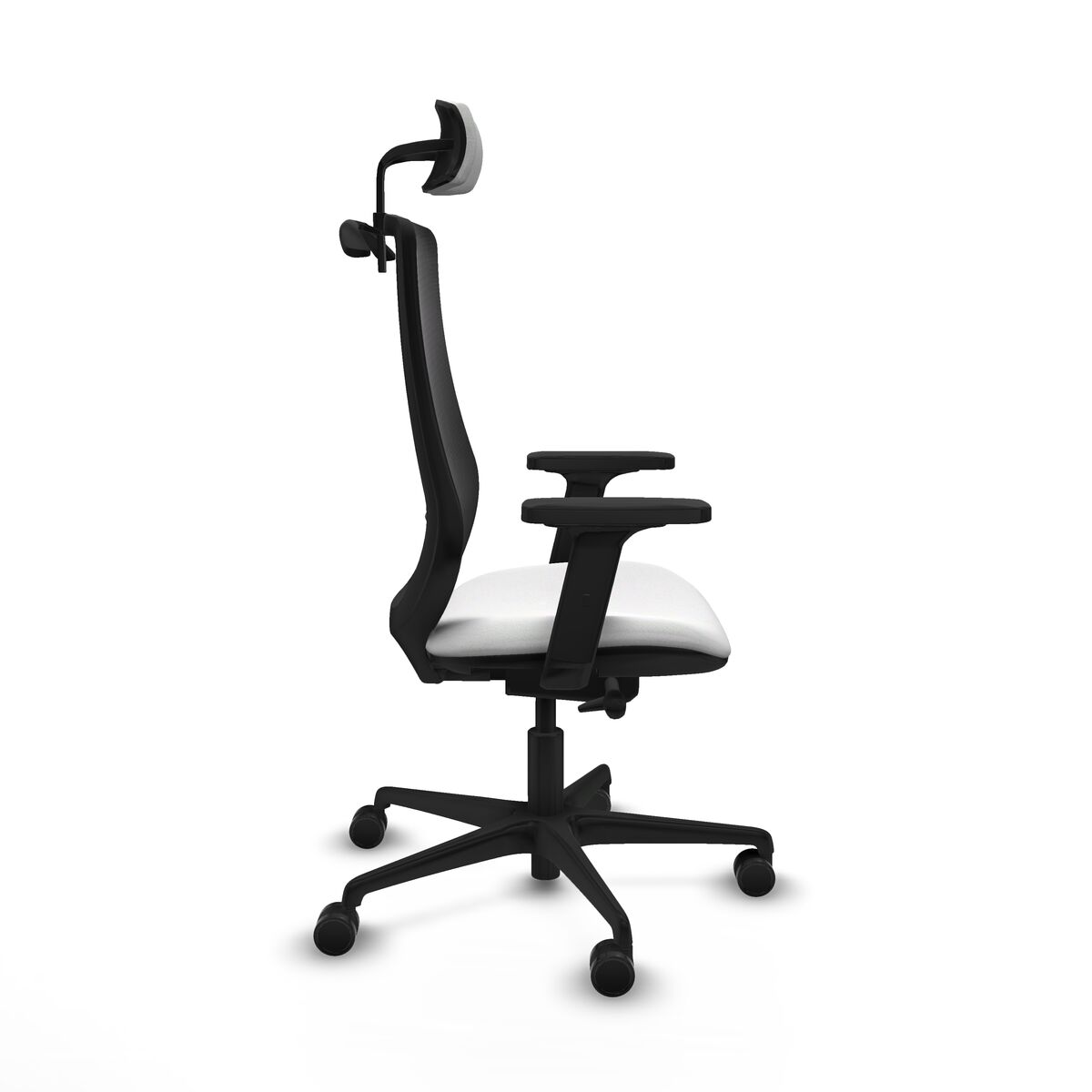 Silla de Oficina con Cabecero Mardos traslack bali Piqueras y Crespo D036N2H Blanco