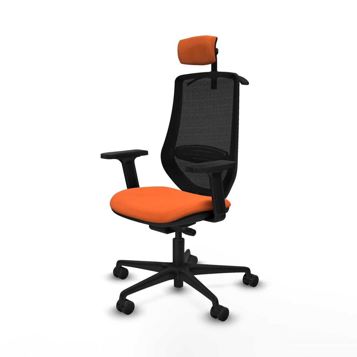 Silla de Oficina Mardos traslack bali Piqueras y Crespo D036N2H Naranja
