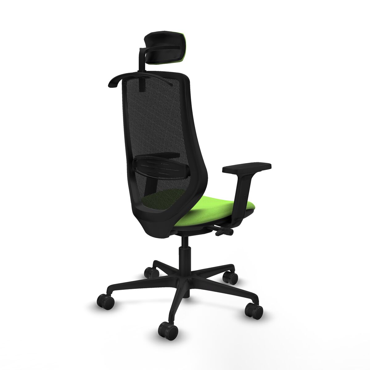 Silla de Oficina con Cabecero Mardos traslack bali Piqueras y Crespo D036N2H Pistacho