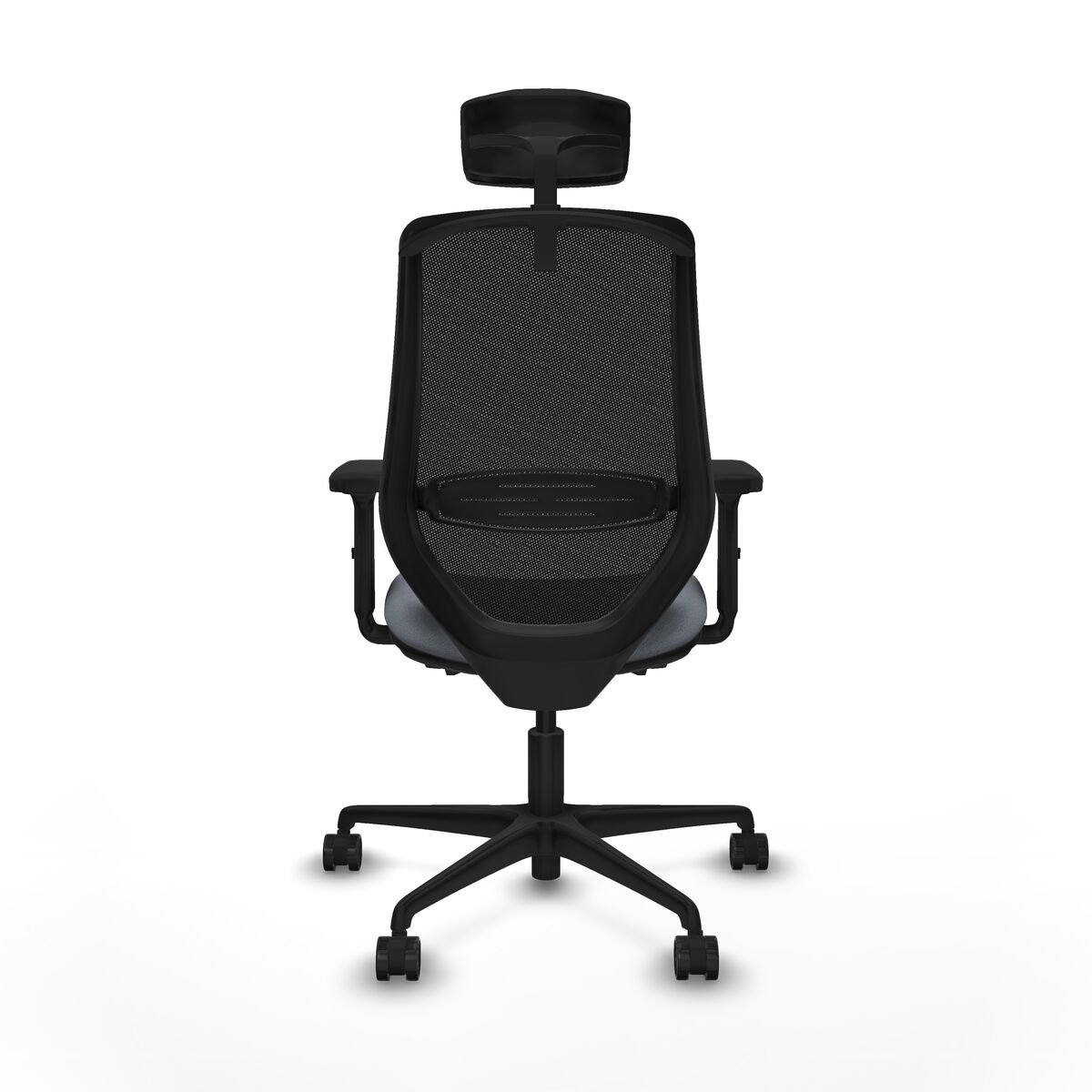 Silla de Oficina con Cabecero Mardos traslack bali Piqueras y Crespo D036N2H Gris