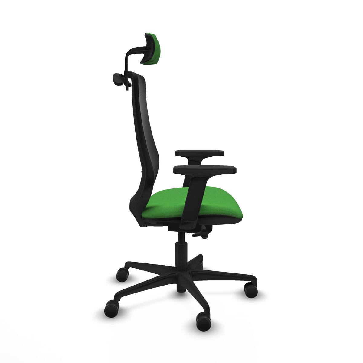 Silla de Oficina con Cabecero Mardos traslack bali Piqueras y Crespo D036N2H Verde