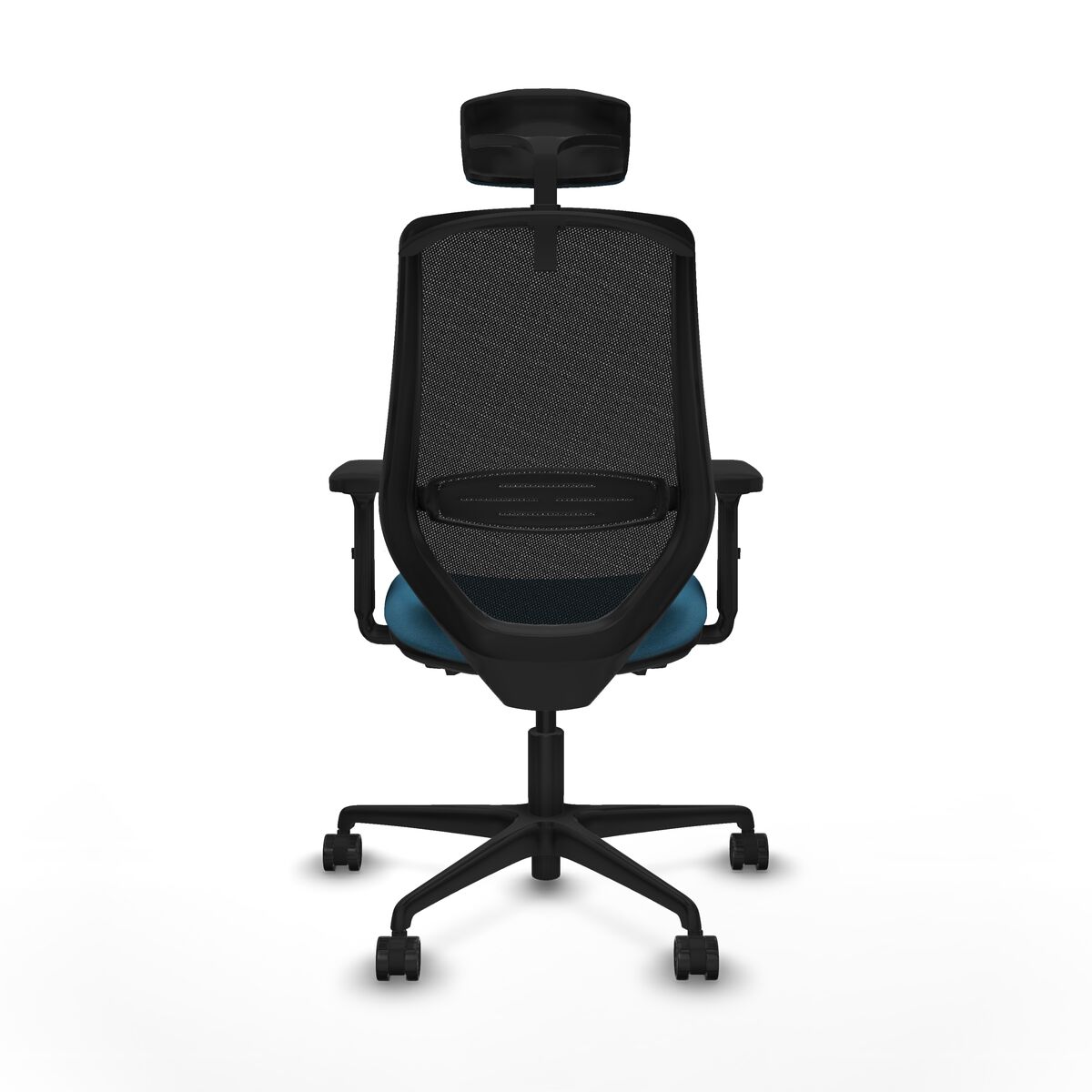 Silla de Oficina Mardos traslack bali Piqueras y Crespo D036N2H Negro Verde petróleo