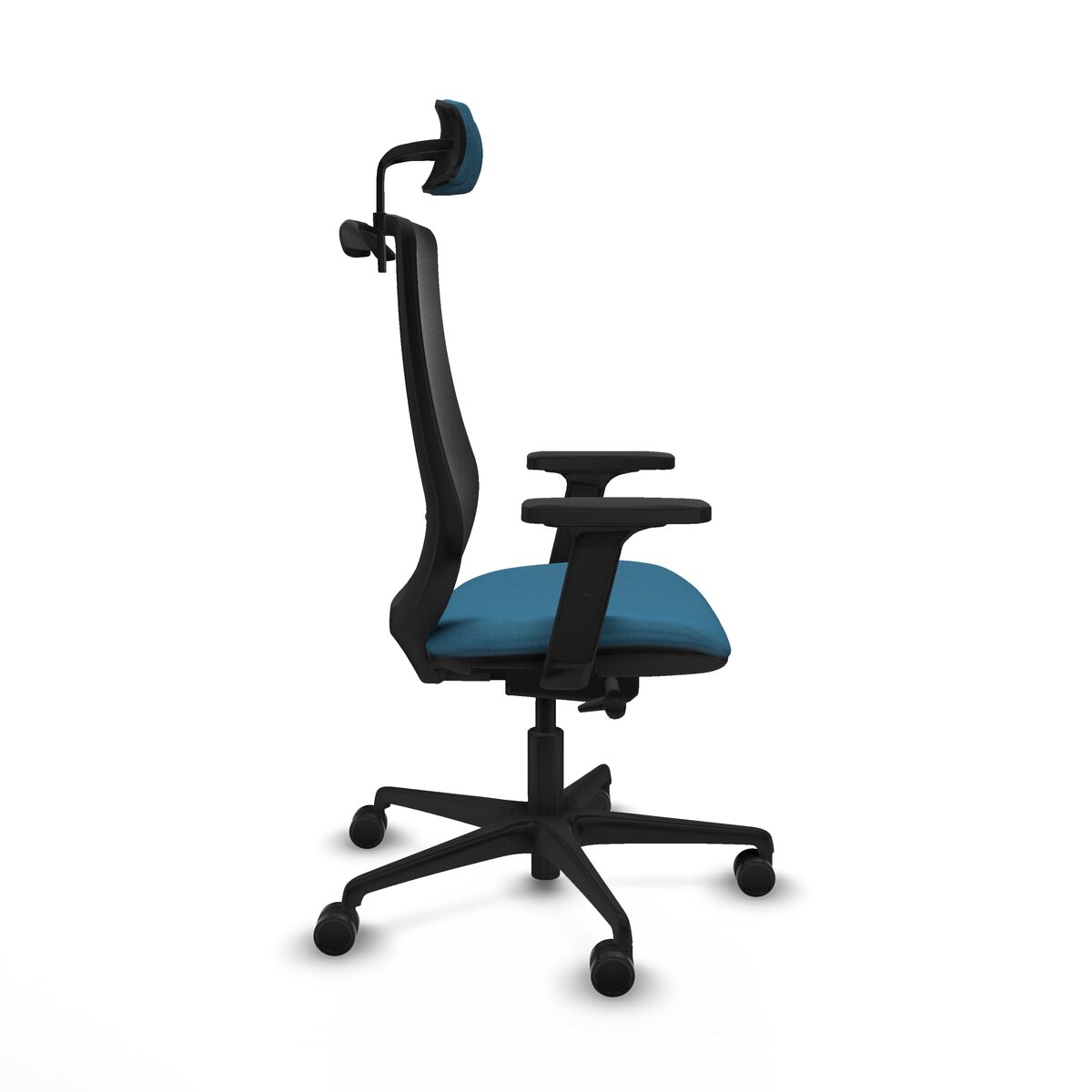 Silla de Oficina Mardos traslack bali Piqueras y Crespo D036N2H Negro Verde petróleo