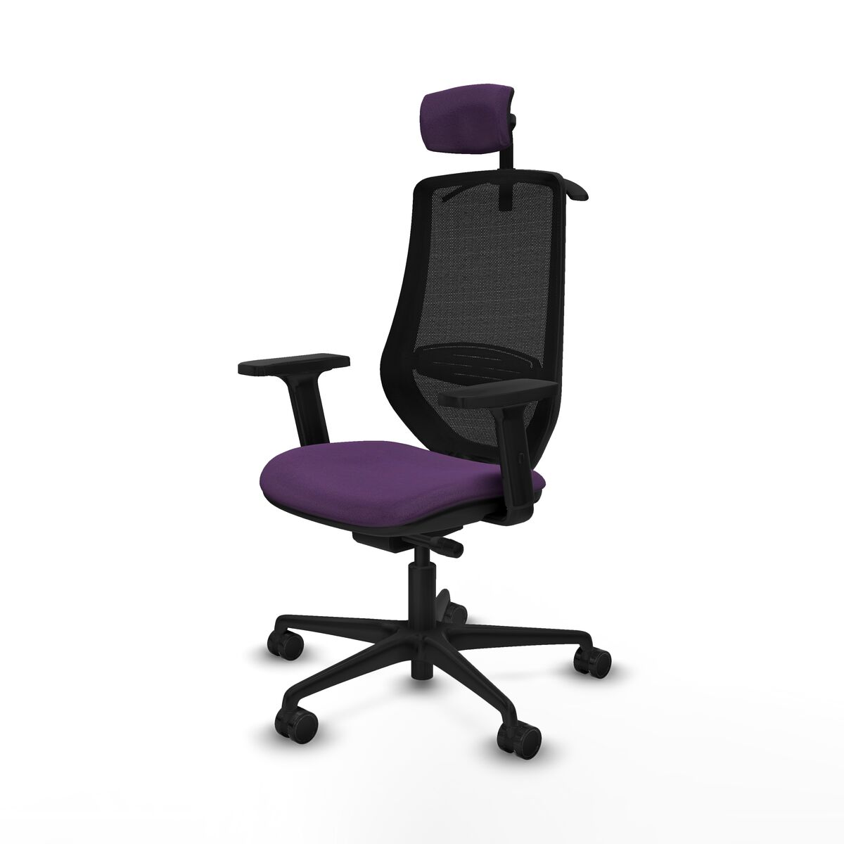 Silla de Oficina Mardos traslack bali Piqueras y Crespo D036N2H Morado
