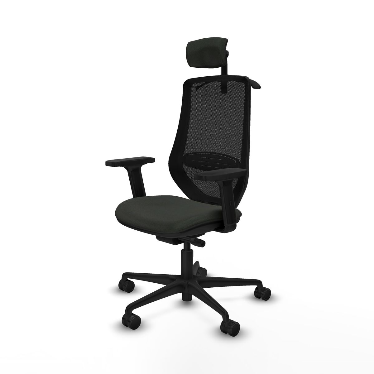 Silla de Oficina Mardos traslack bali Piqueras y Crespo D036N2H Negro