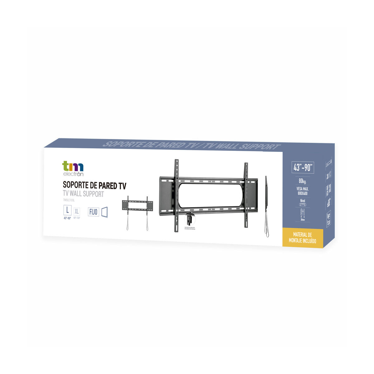 Soporte TV TM Electron 43” 90" 80 kg