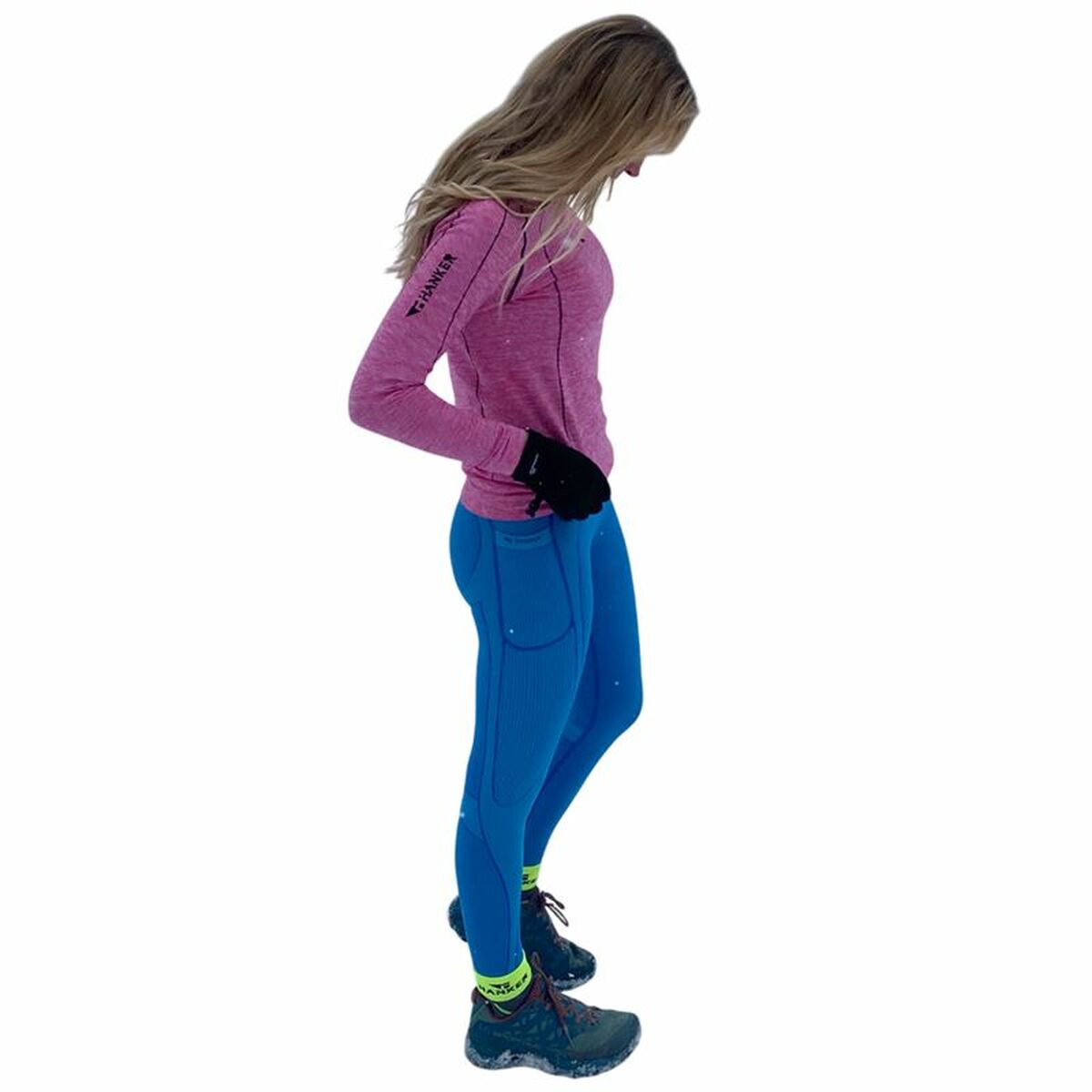 Pantalón Largo Deportivo Hanker Woma Azul