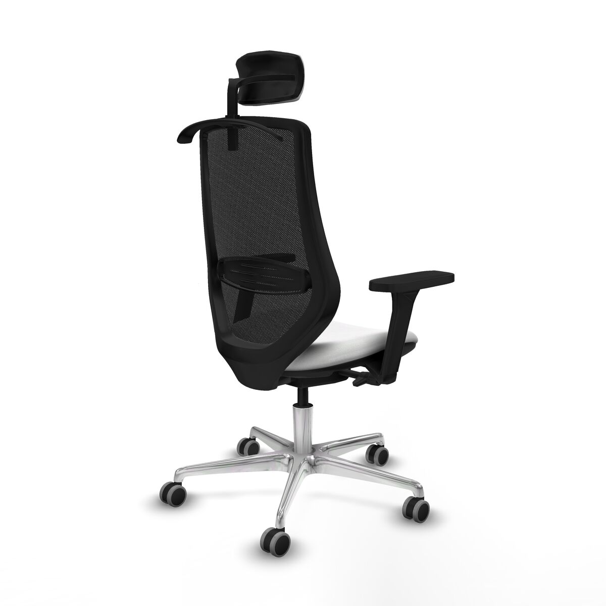 Silla de Oficina con Cabecero Mardos traslack bali Piqueras y Crespo D086G2H Blanco