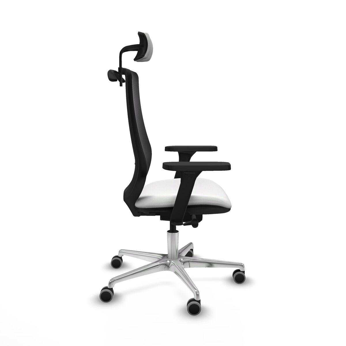 Silla de Oficina con Cabecero Mardos traslack bali Piqueras y Crespo D086G2H Blanco