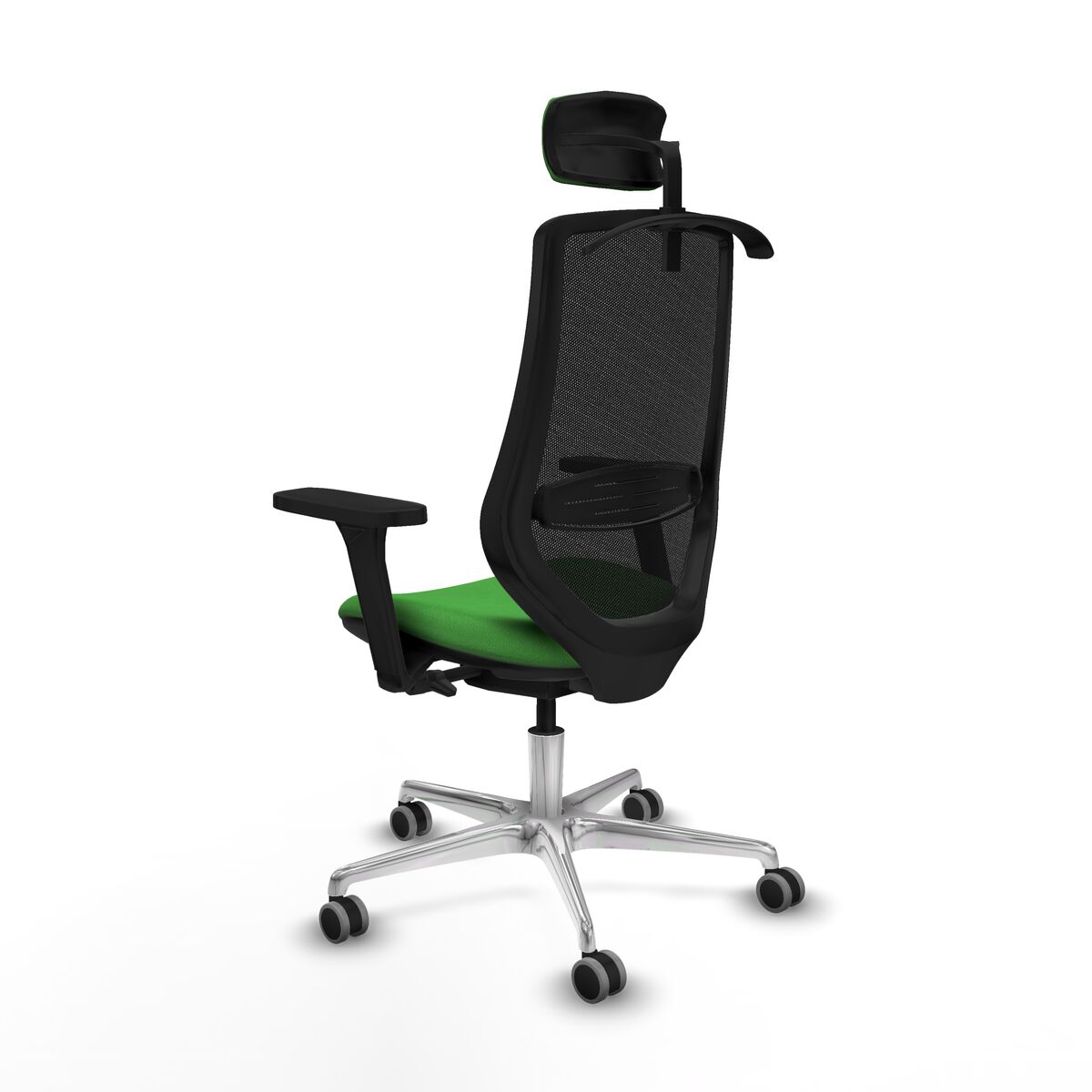 Silla de Oficina con Cabecero Mardos traslack bali Piqueras y Crespo D086G2H Verde