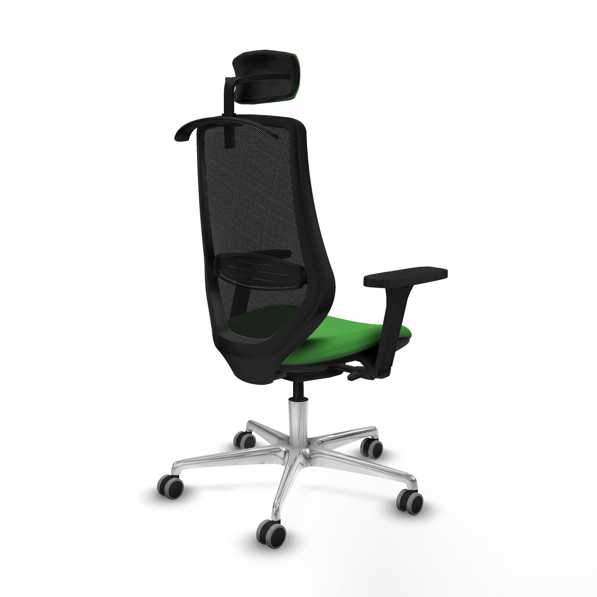 Silla de Oficina con Cabecero Mardos traslack bali Piqueras y Crespo D086G2H Verde