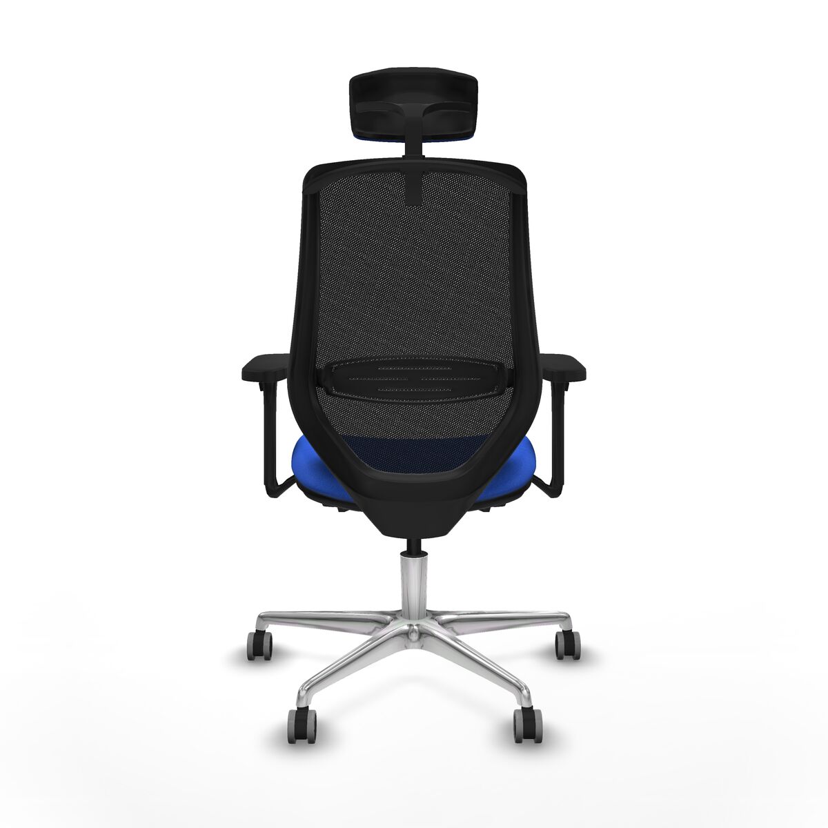 Silla de Oficina con Cabecero Mardos traslack bali Piqueras y Crespo D086G2H Azul