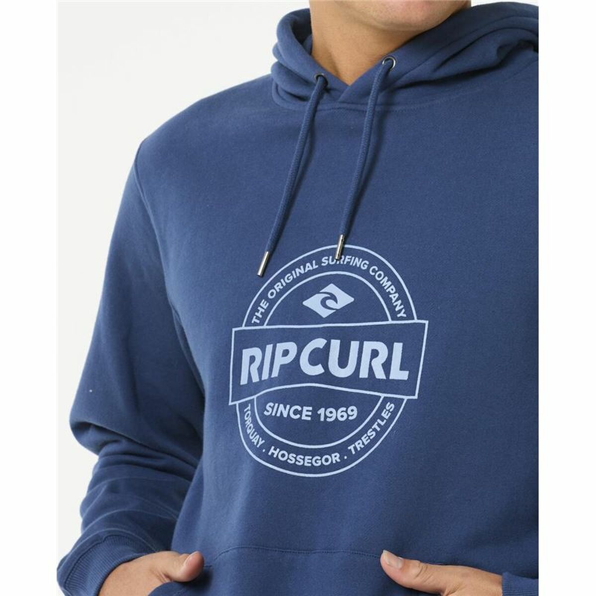 Sudadera con Capucha Hombre Rip Curl Stapler Hood Azul