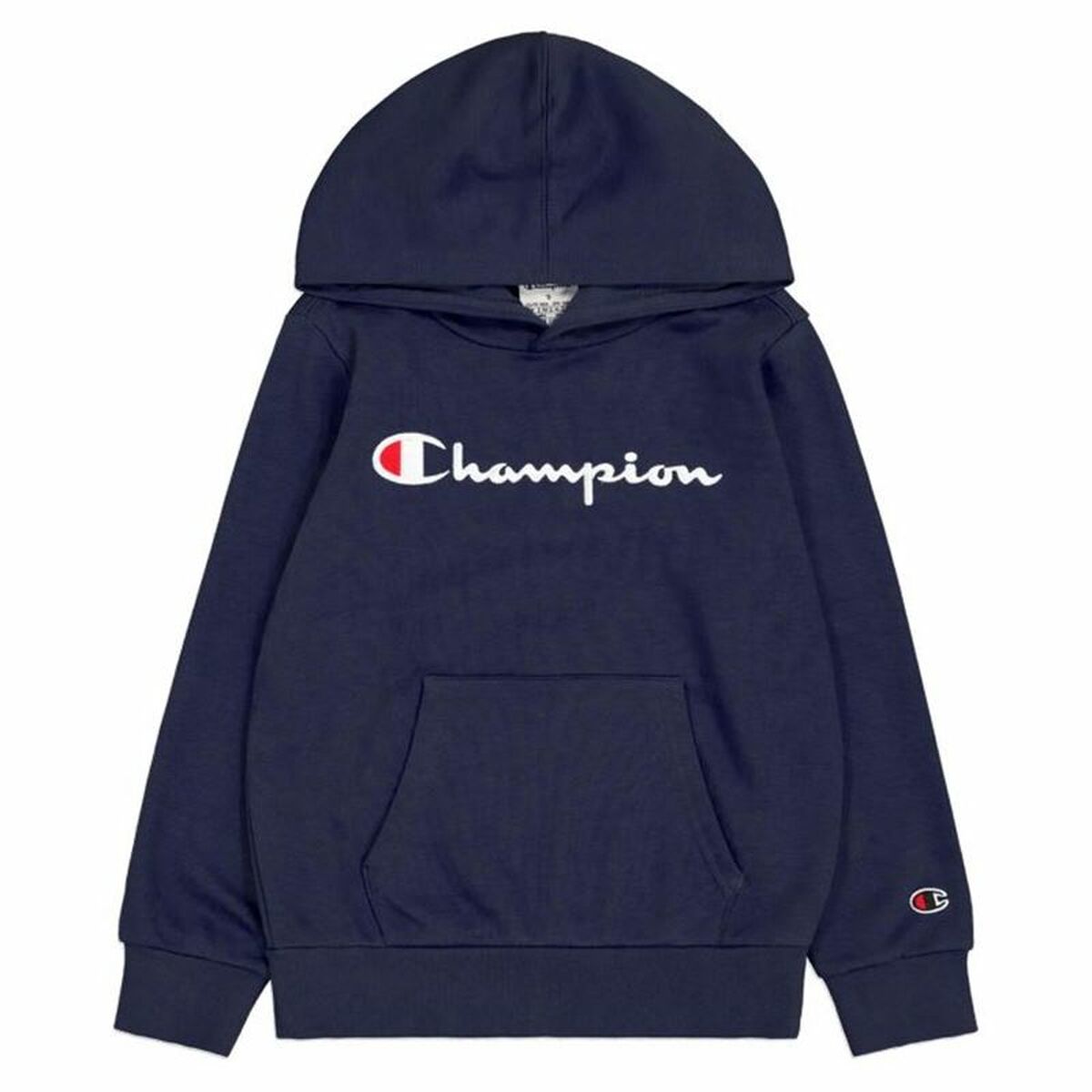 Sudadera con Capucha Hombre Champion Azul Azul marino