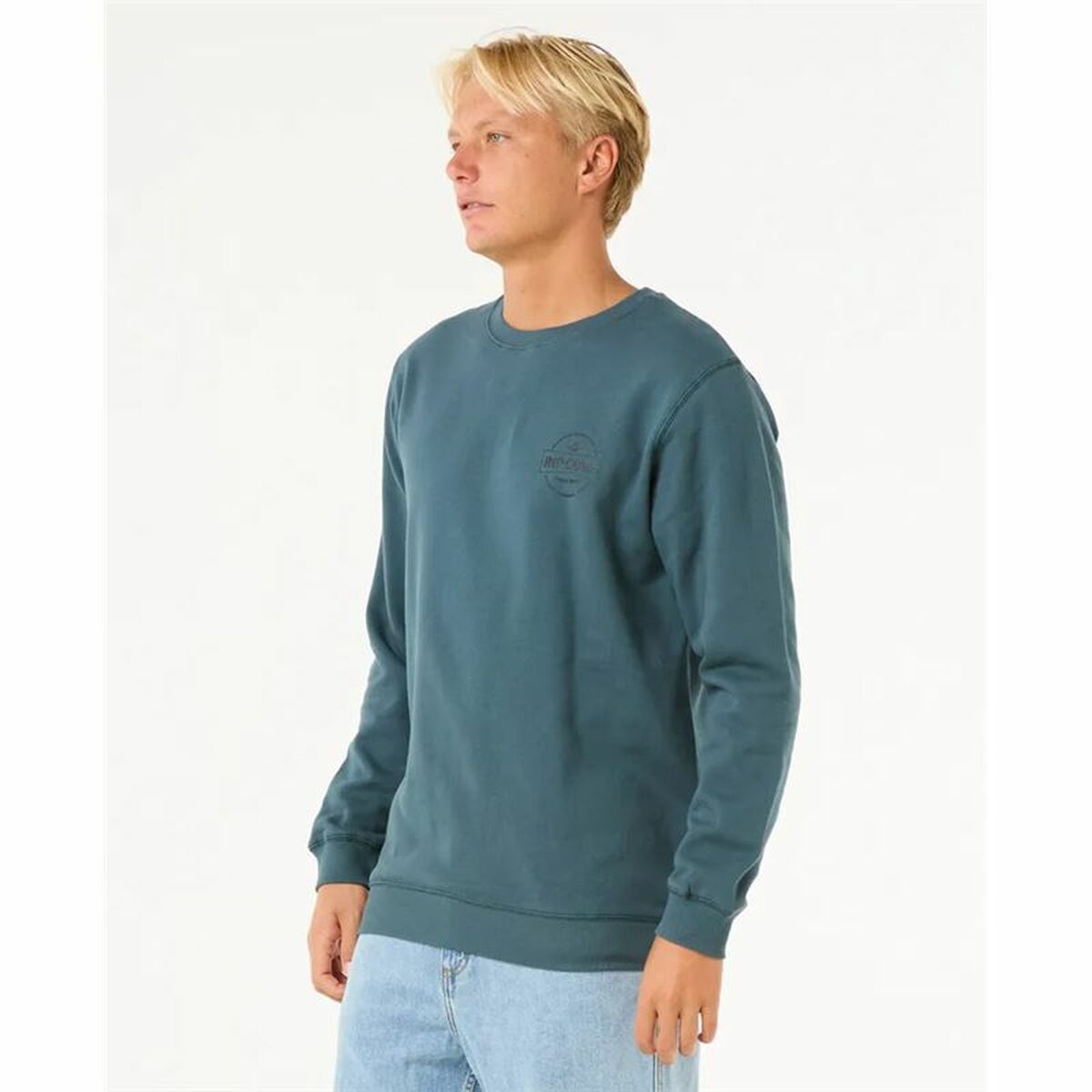 Sudadera sin Capucha Hombre Rip Curl Stapler Crew Azul