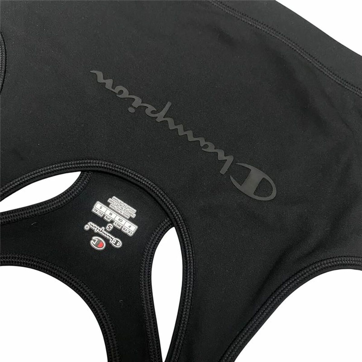 Sujetador Deportivo Champion Negro