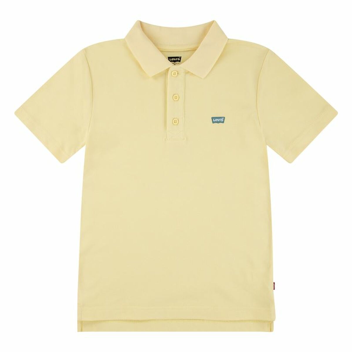 Polo de Manga Corta Niño Levi's Lvb Back Neck Tape Amarillo