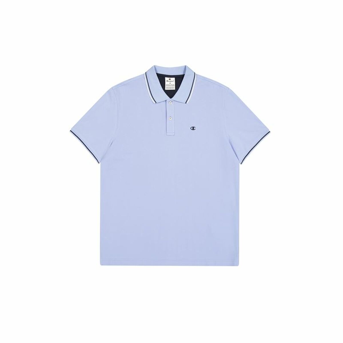 Polo de Manga Corta Hombre Champion Violeta