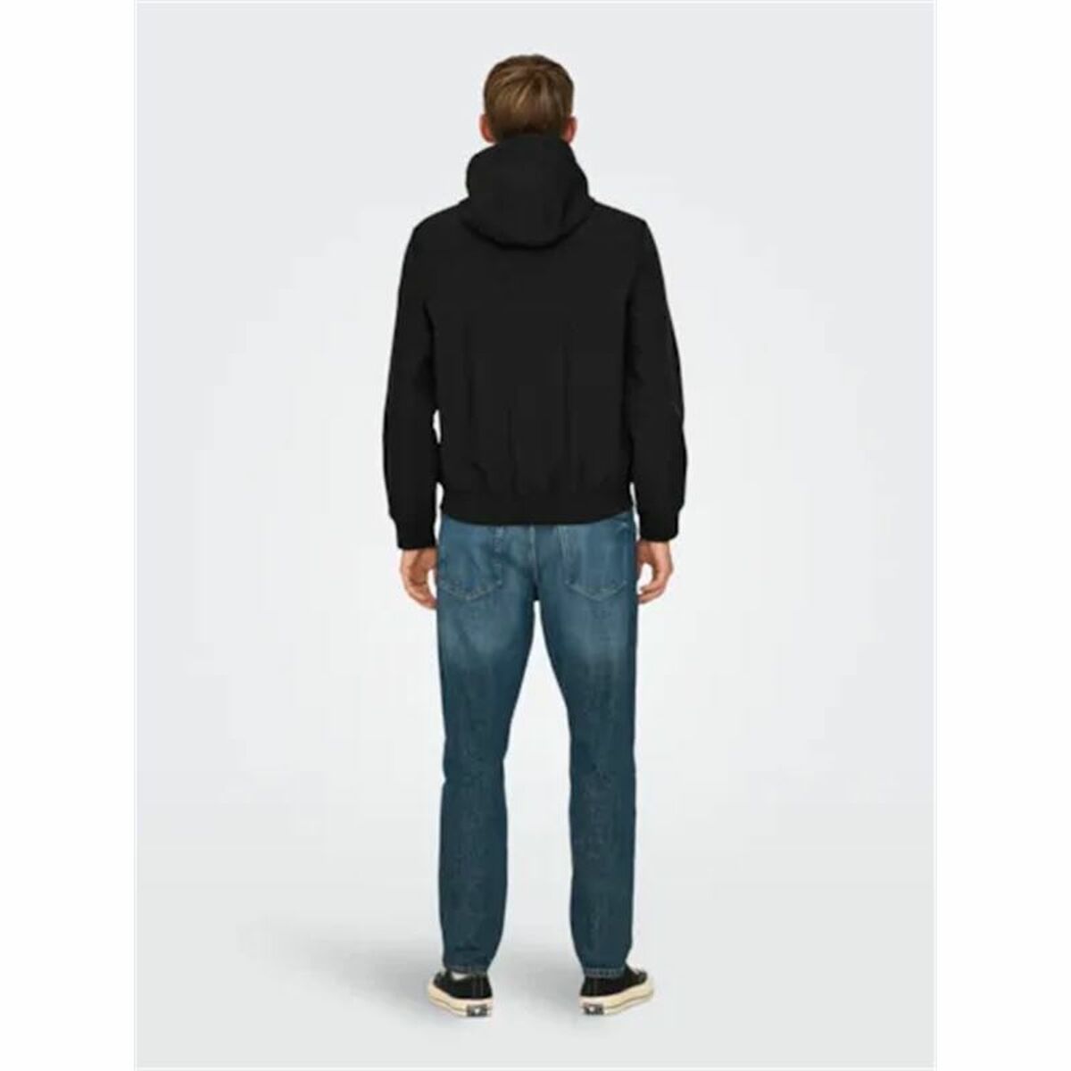 Chaqueta para Hombre Only & Sons Onsbowie Softshell Bomber Negro