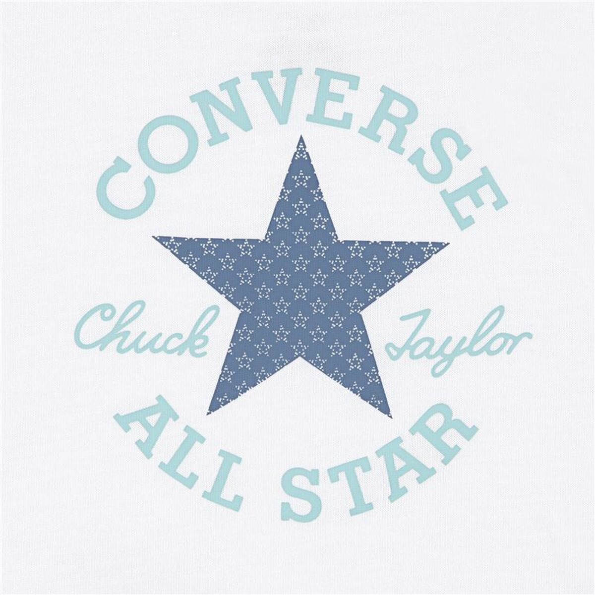 Conjunto de Ropa Converse Cnvg Boxy Tee Azul
