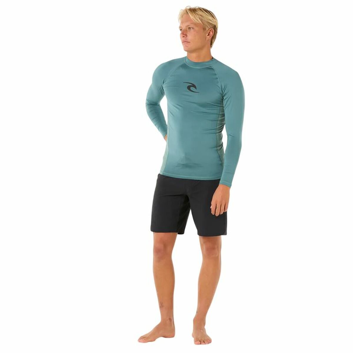 Camiseta de Baño Rip Curl Waves Upf Perf L/S Azul