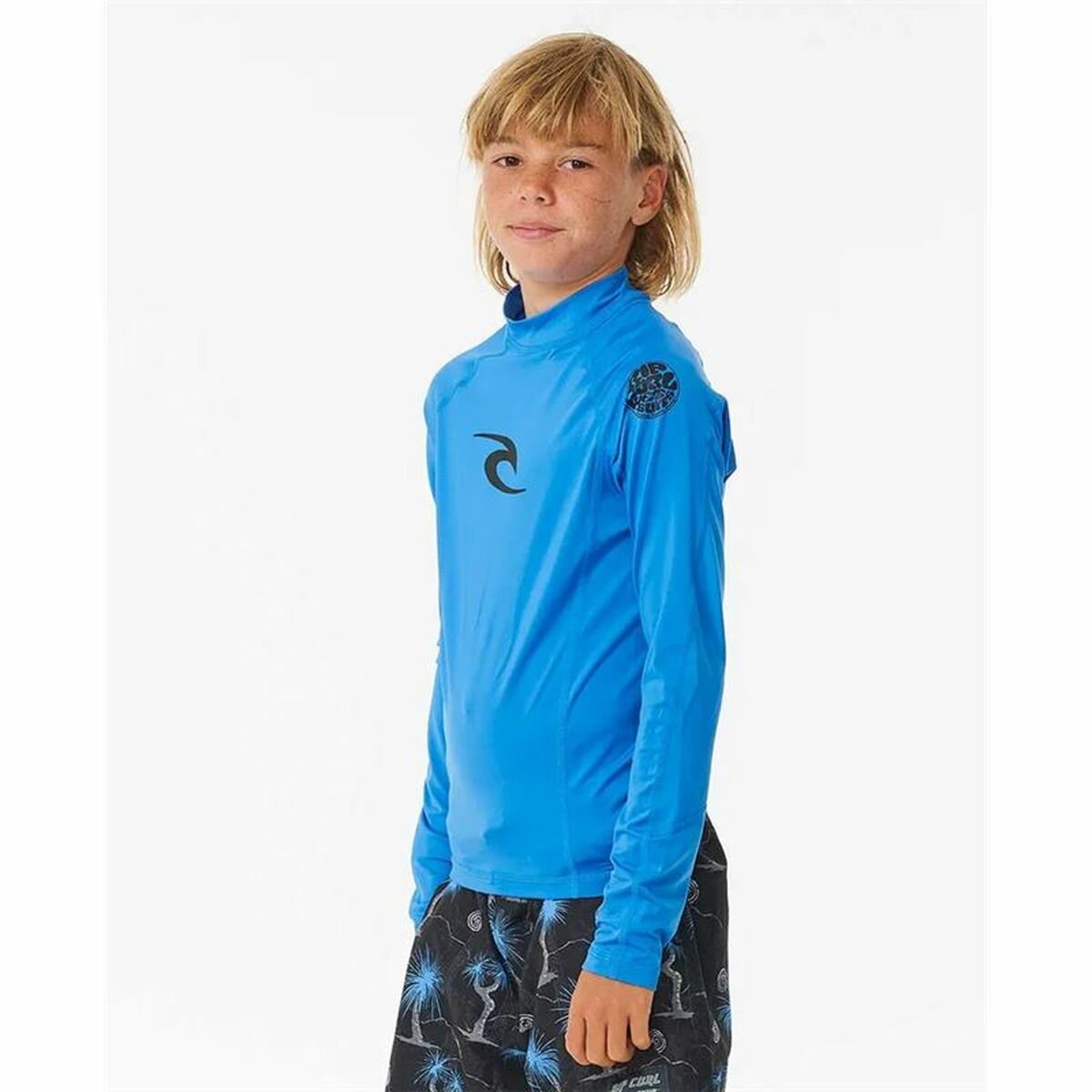 Camiseta de Baño Rip Curl Wave Upf L/S Azul