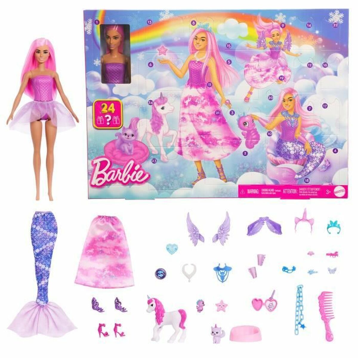 Calendario de Adviento Barbie