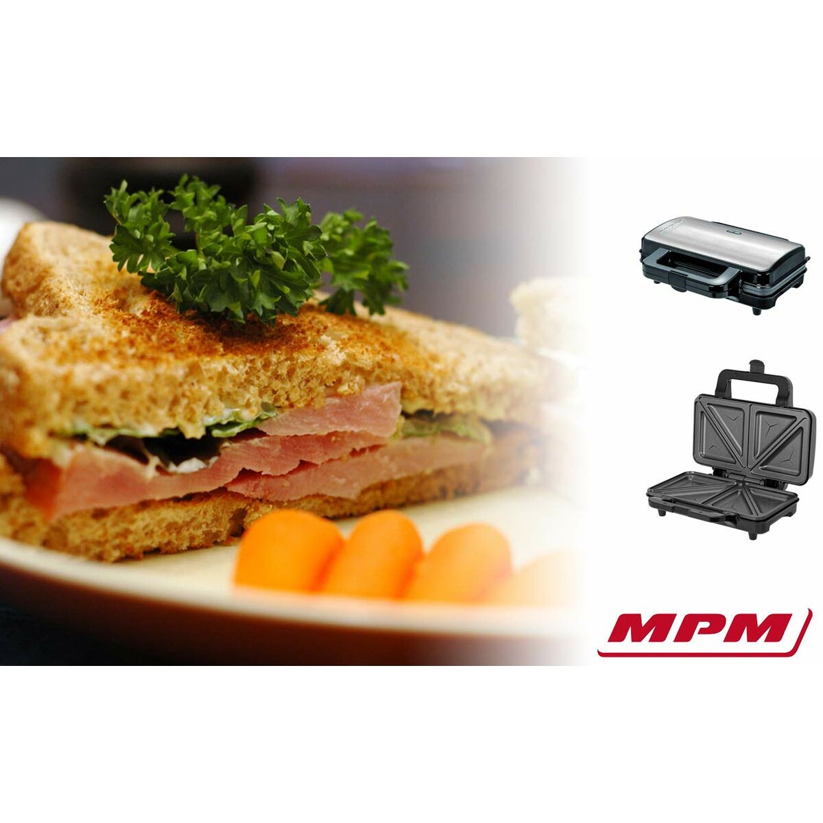 Tostadora Mpm MOP-20M Negro 900 W