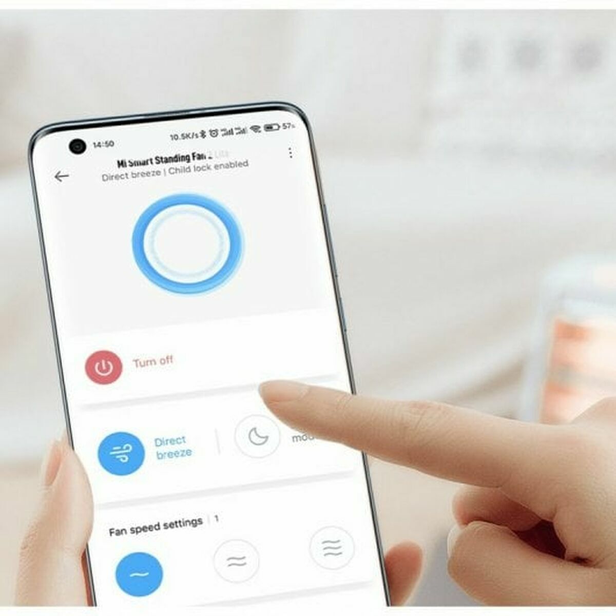 Ventilador de Pie Xiaomi JLLDS01XY Blanco