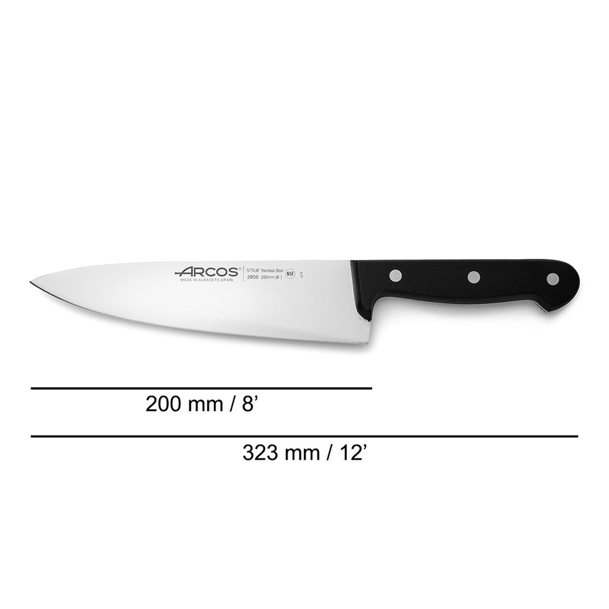 Cuchillo de Cocina Arcos 20 cm