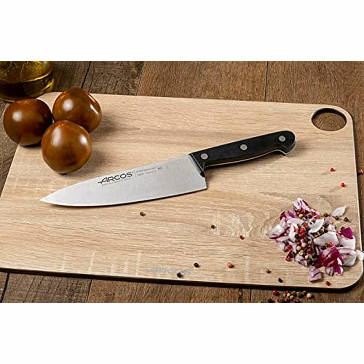 Cuchillo de Cocina Arcos 17,5 cm Negro