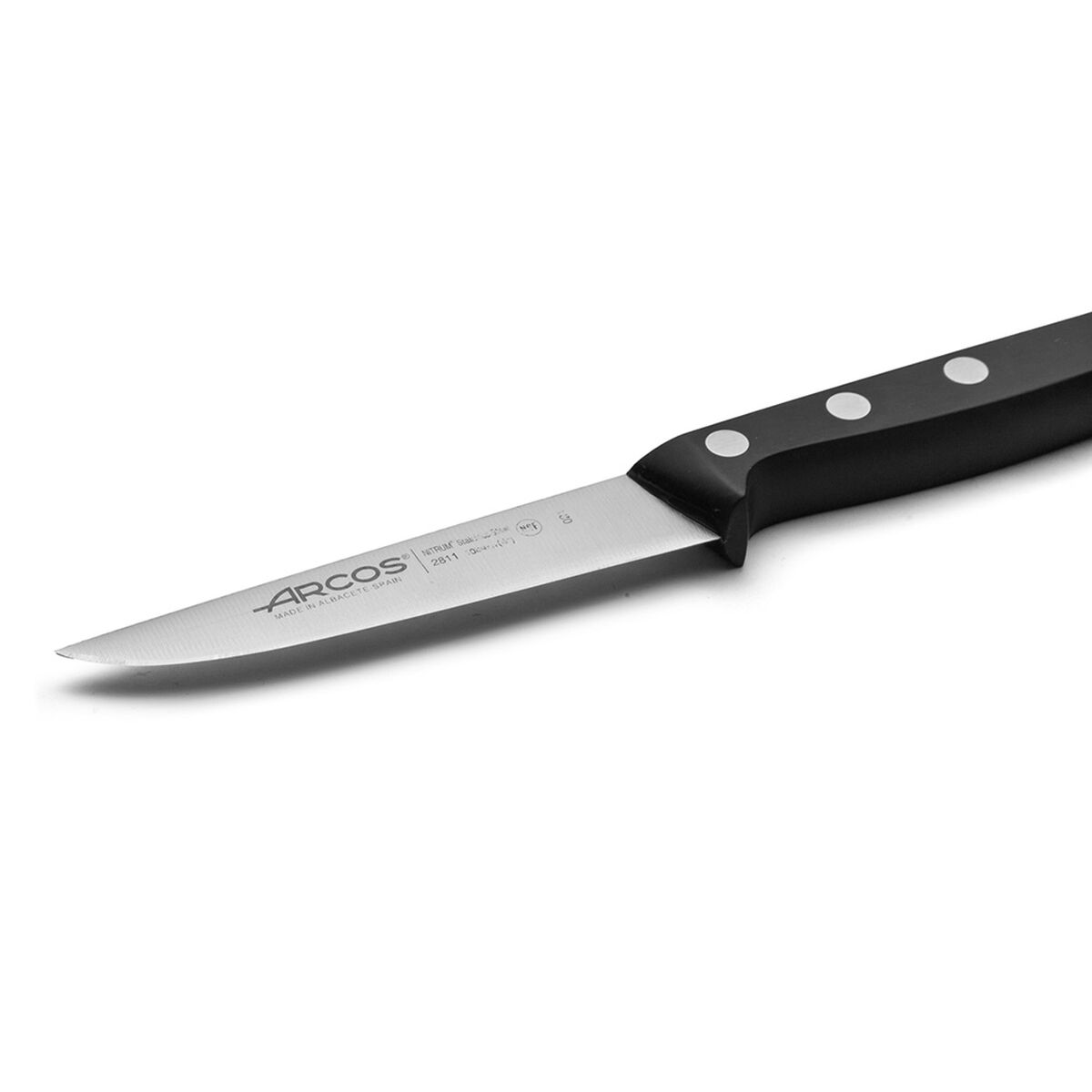 Cuchillo Pelador de Verduras Arcos Negro