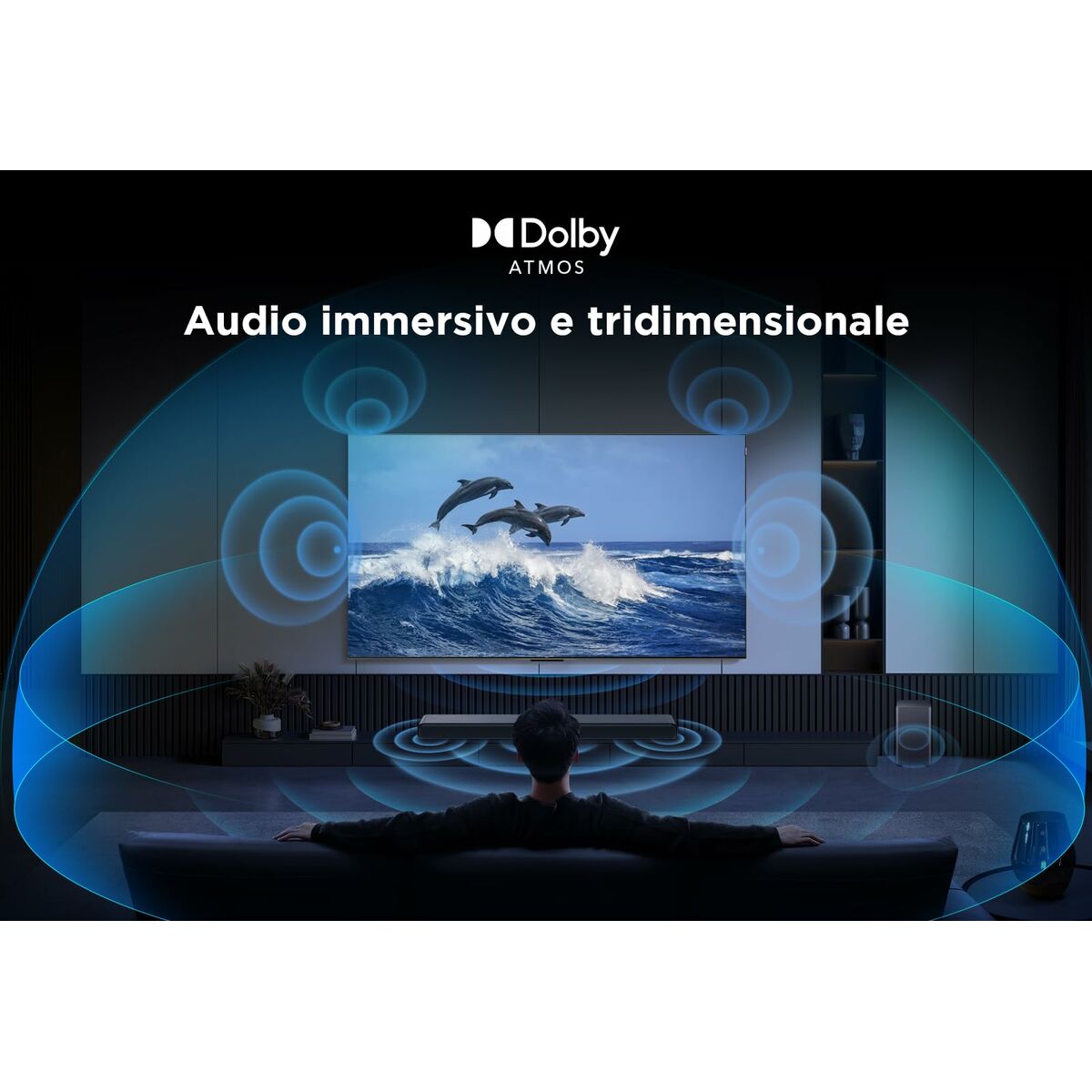 Barra de Sonido TCL S55HE Negro 40 W 60 W