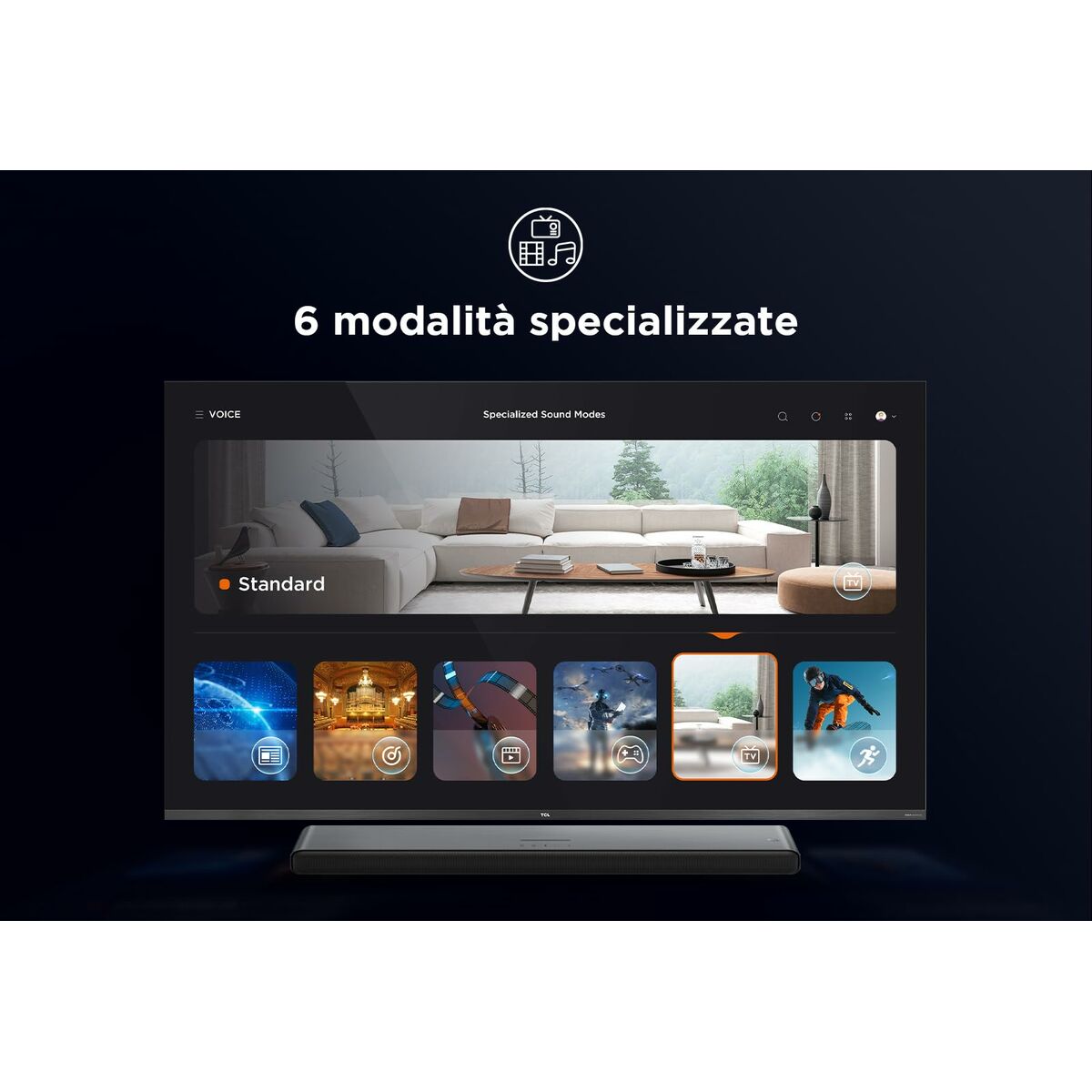 Barra de Sonido TCL S55HE Negro 40 W 60 W