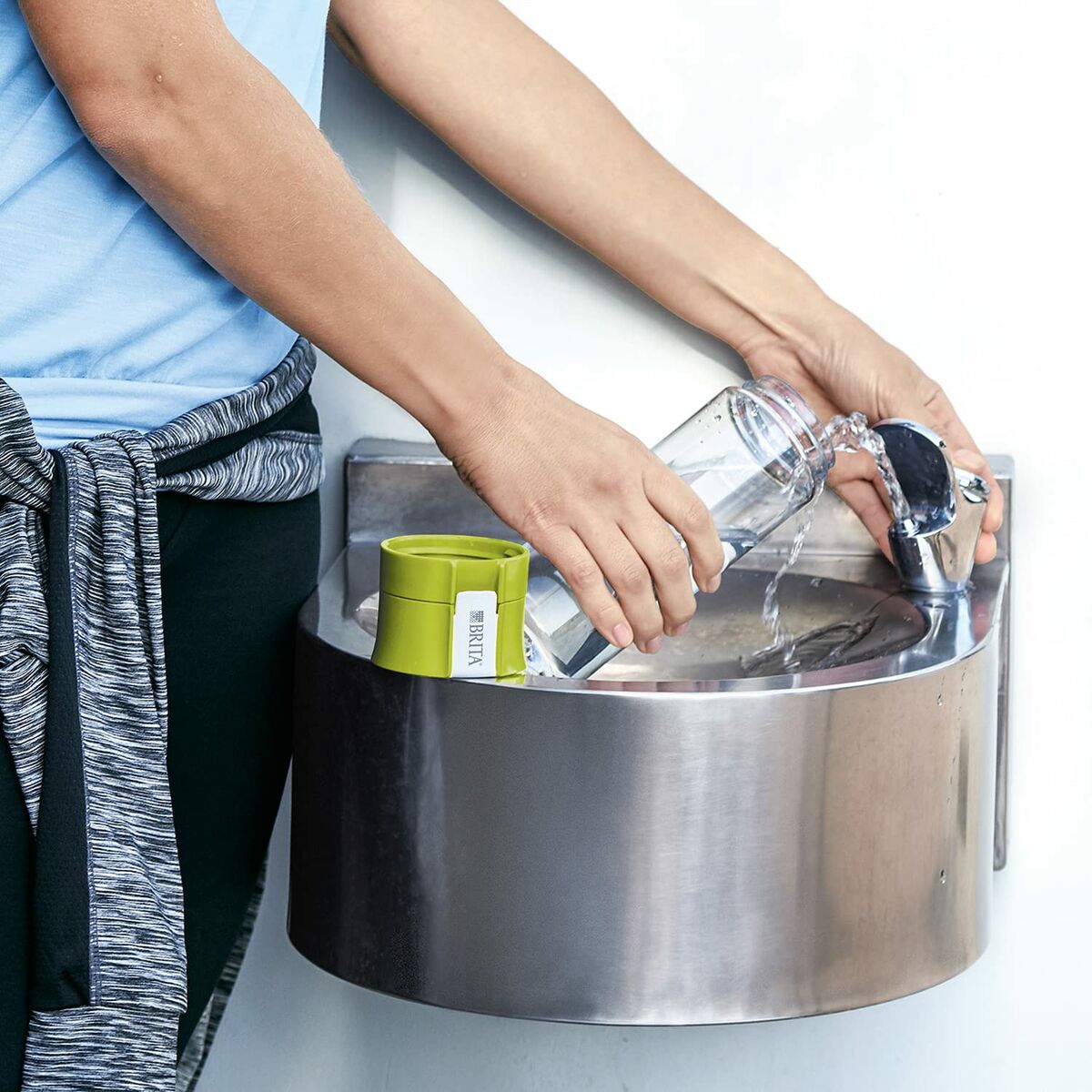 Botella Filtrante Brita 1020105 Verde 600 ml Filtro