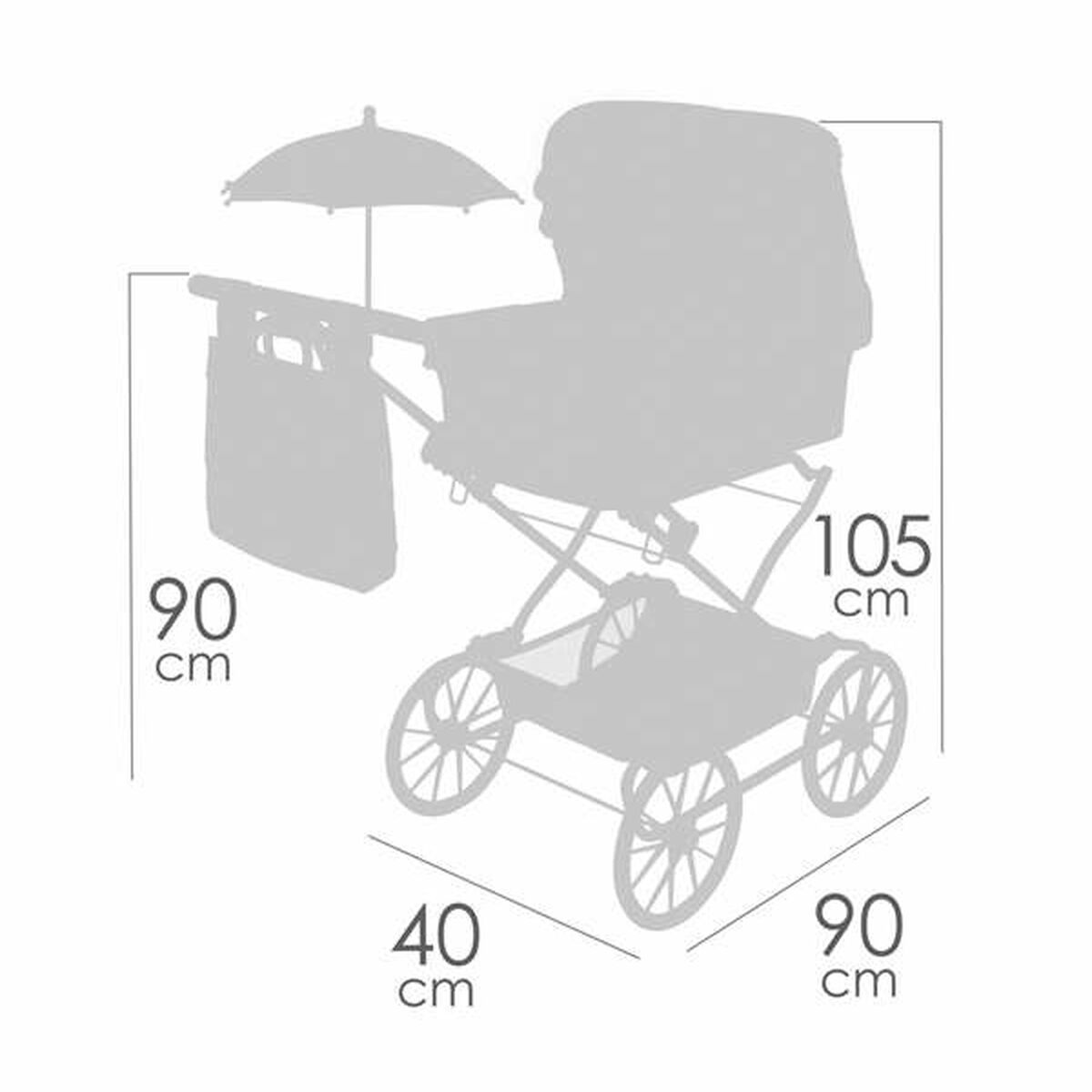 Muñeca bebé Decuevas 55 cm