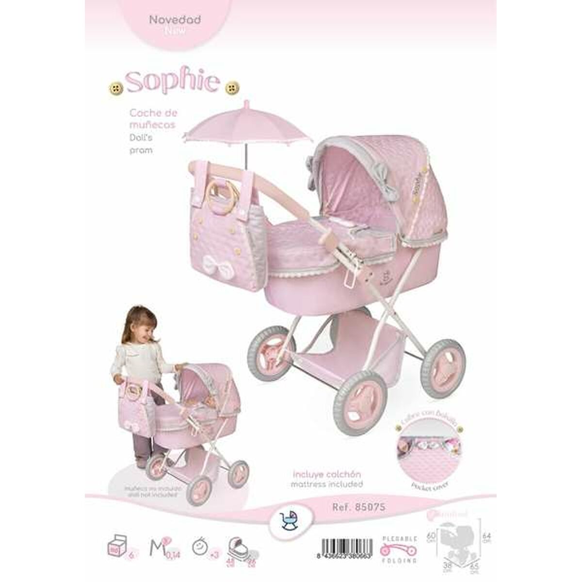 Muñeca bebé Decuevas