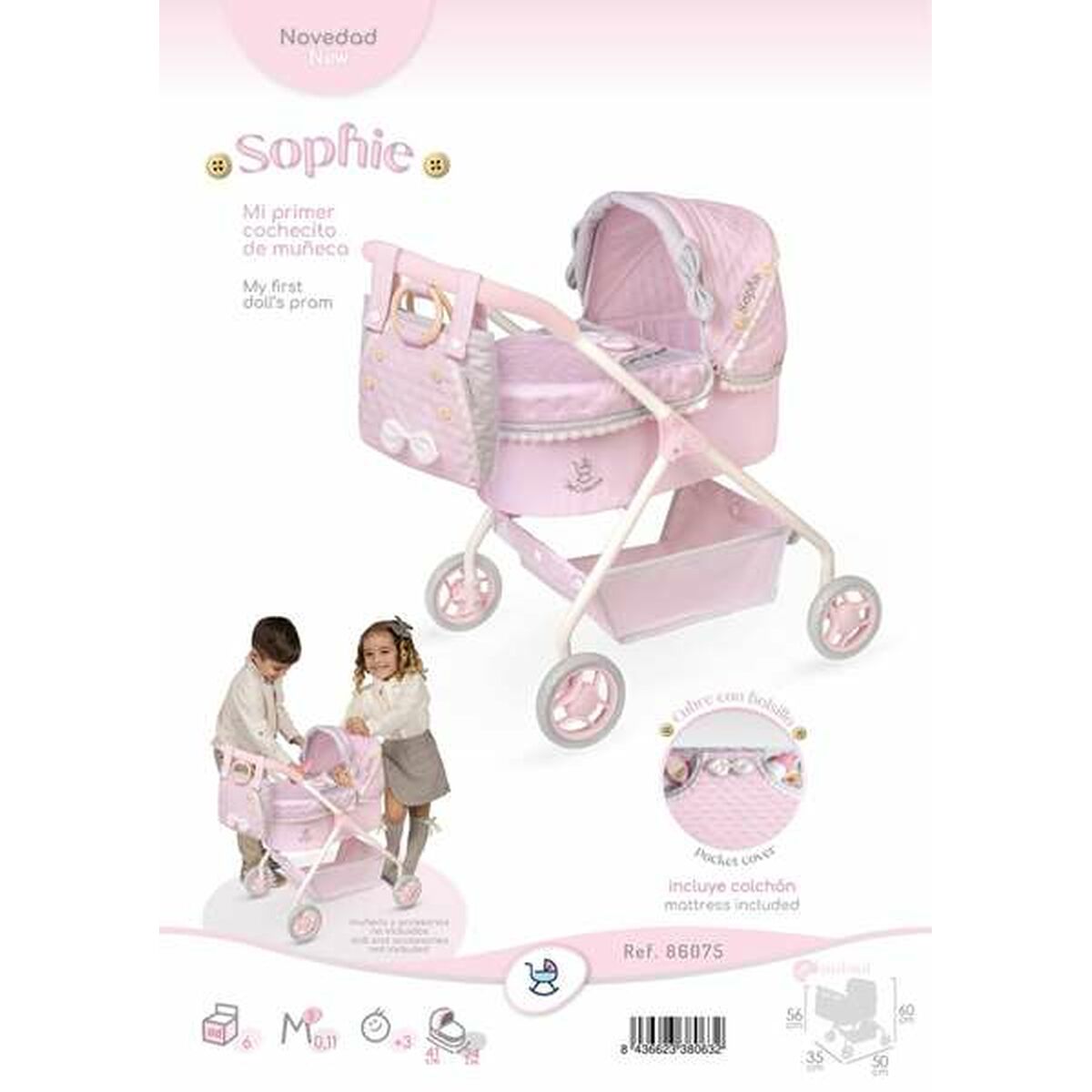 Muñeca bebé Decuevas