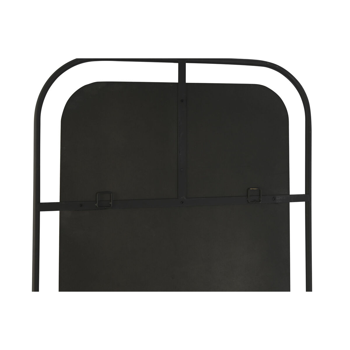 Espejo de pared Home ESPRIT Negro Dorado Moderno