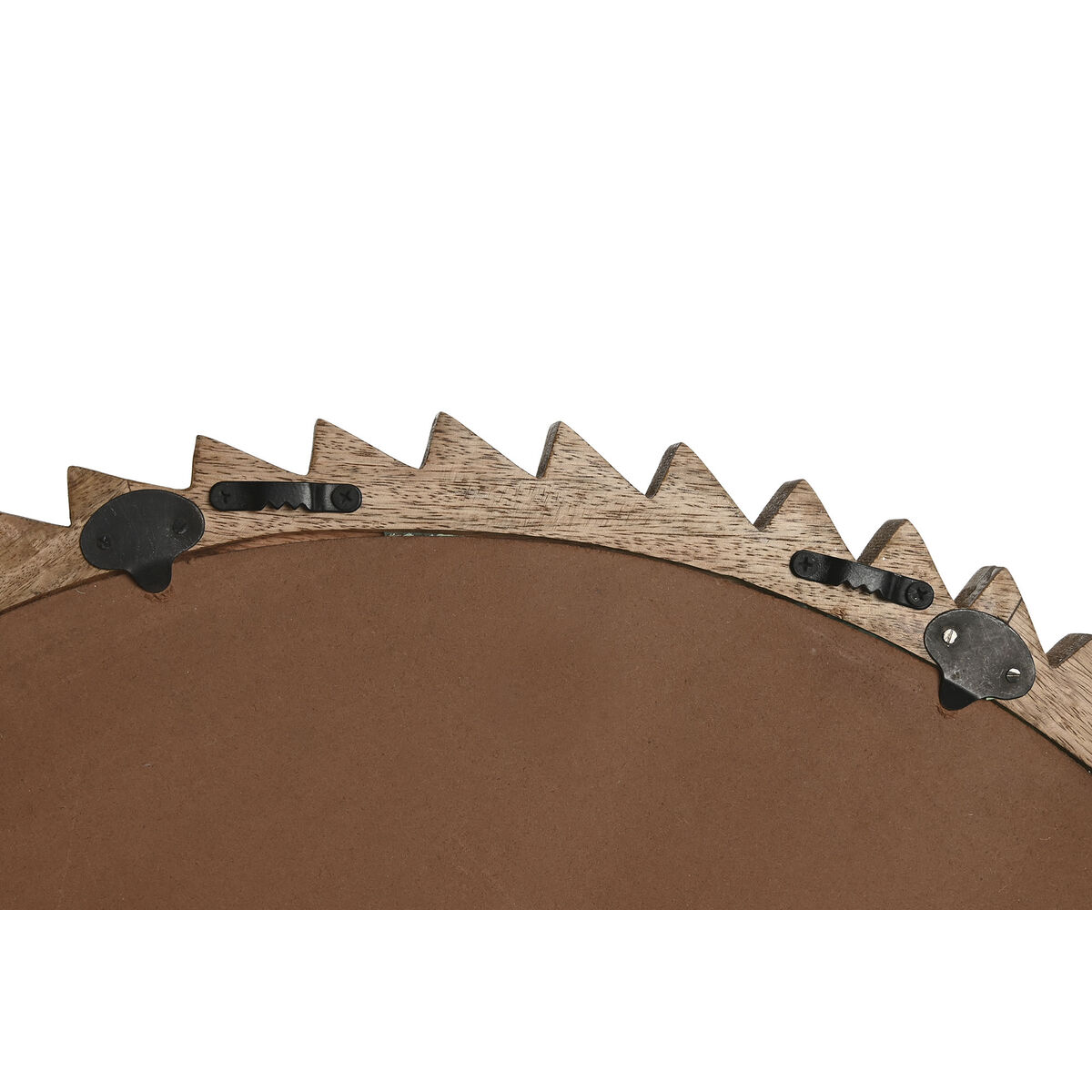 Espejo de pared Home ESPRIT Natural Moderno 75 x 3 x 75 cm