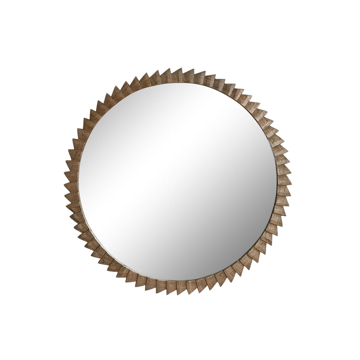 Espejo de pared Home ESPRIT Natural Moderno 75 x 3 x 75 cm